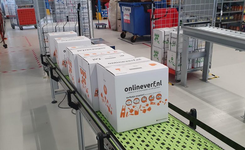 Complete transportoplossing voor Onlineverf.nl